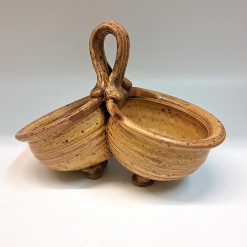 #231133 Condiment Caddy Tan/Brown $24 at Hunter Wolff Gallery